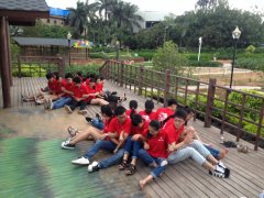 鹭达眼镜新进员工团队户外拓展活动二期